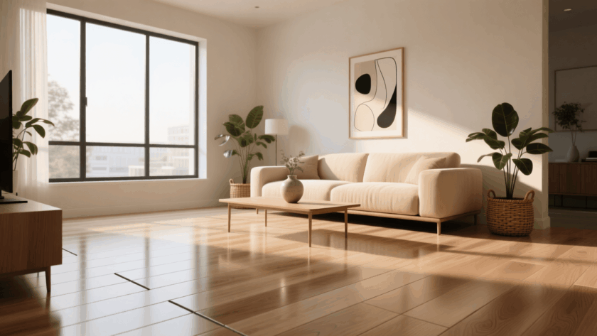 Piso vinílico ambiente residenciais